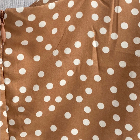 Polka dot puff sleeve dress - Picture 6 of 7